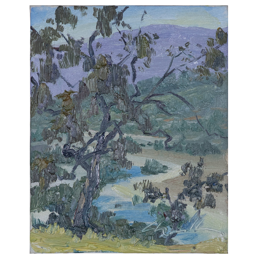 Silhouette Over LA River