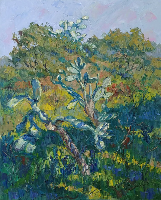 Cactus Tree at Eaton (Print)